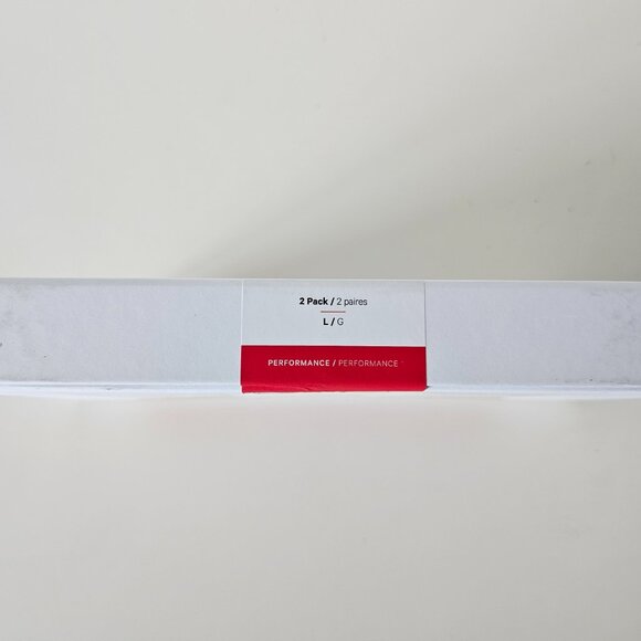 NWT LULULEMON White Pink Tab Run Socks Box Set Women's Large 2-Pack - Picture 5 of 8